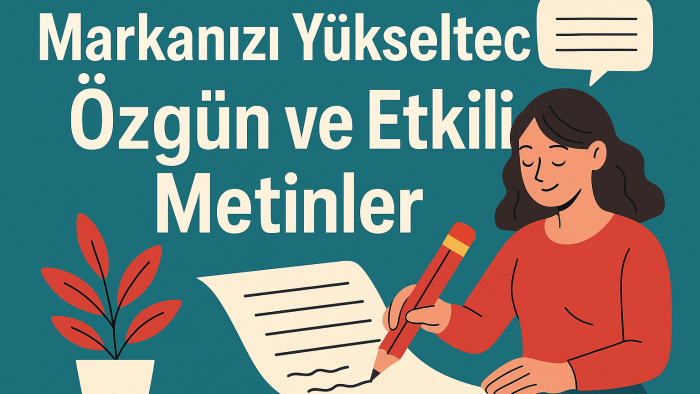 ilgi çeken, akıcı ve özgün metinler hazırlarım