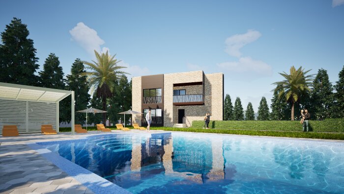 3d dış mekan modelleme ve renderları hazırlarım