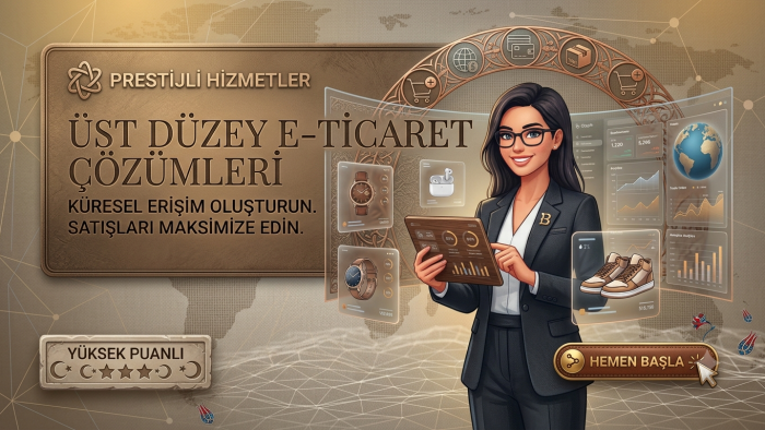 modern yönetim panelli e-ticaret sitesi yapabilirim