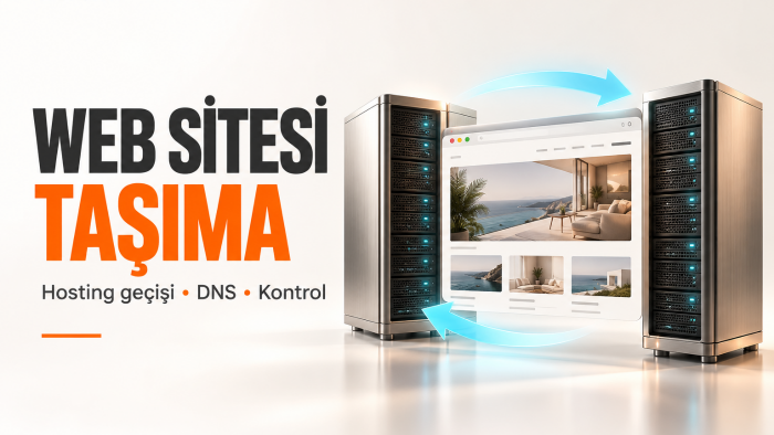 web sitenizi yeni hosting veya sunucuya taşıyabilirim