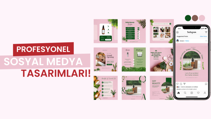 sosyal medya hesaplarınız için yaratıcı içerikler üretirim