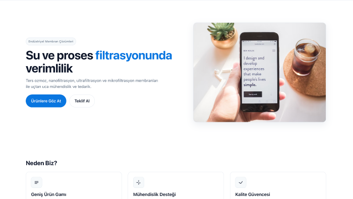 web sitesi oluşturma konusunda geliştiririm ve yaparım