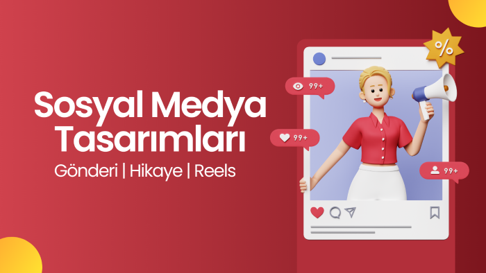 markanız için sosyal medya tasarımları yapabilirim