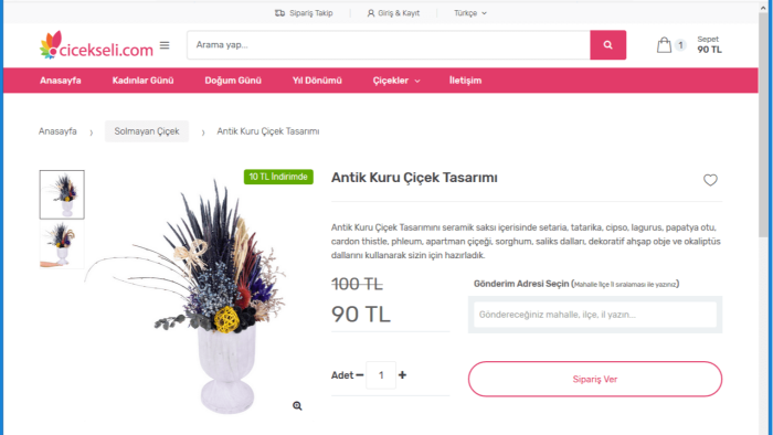mobil uyumlu, size özel e-ticaret sitesi tasarlarım