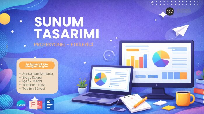 sunum tasarımı yaparım