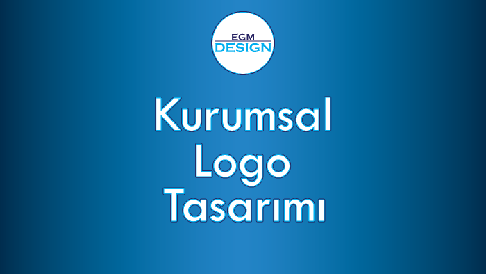 sizin için kurumsal logo tasarımı yaparım