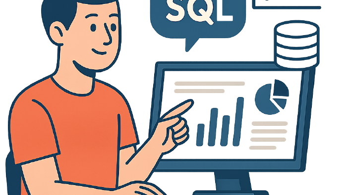 SQL ile veri tabanı yönetimi yaparım