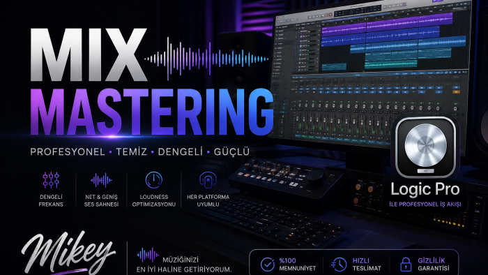 profesyonel mixmastering yapıyorum
