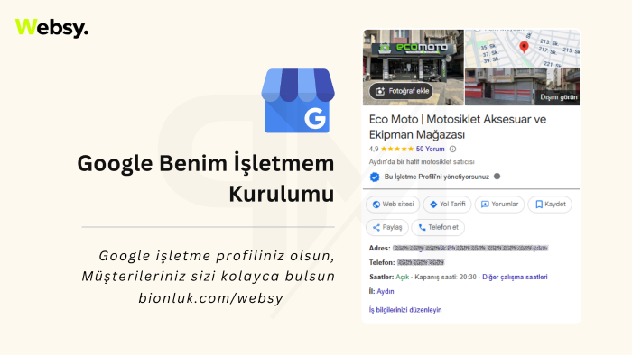 Google benim işletmem kurulumunuzu yapabilirim