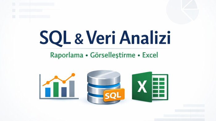 sql ile veri analizi ve raporlar yapıyorum