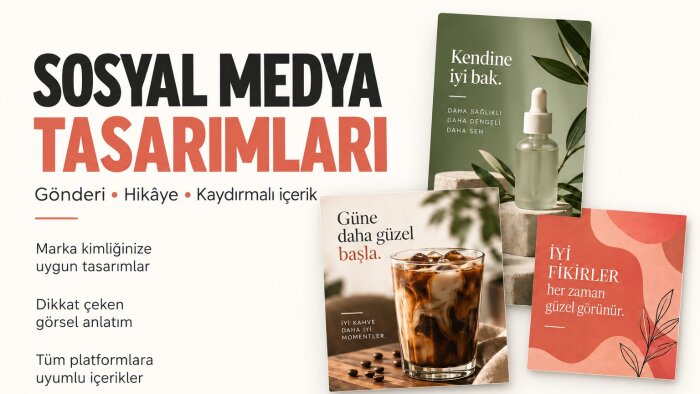 markanız için sosyal medya gönderileri hazırlayabilirim