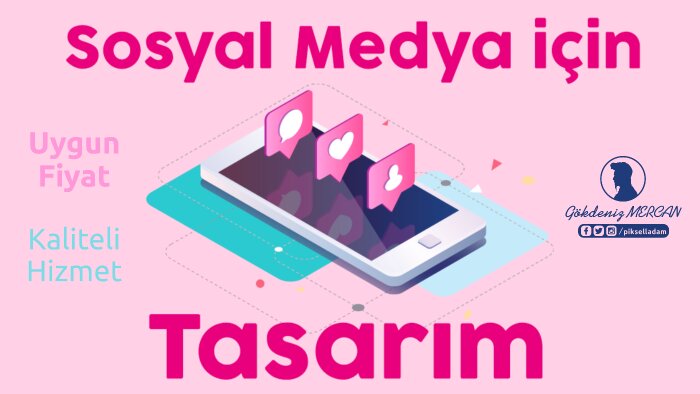 uzman olduğum sosyal medyada ilgi çekici içerik tasarlarım