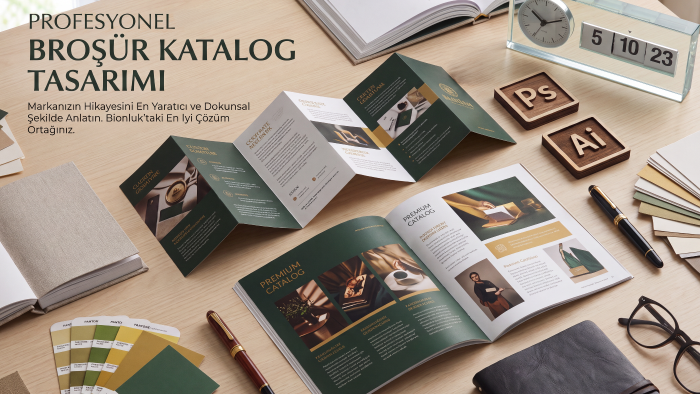 markanız için premium broşür ve katalog tasarlarım