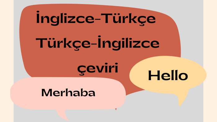 İngilizce-Türkçe ve Türkçe-İngilizce çevirilerinizi yaparım