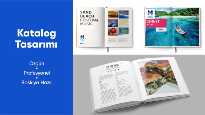 katalog ve broşürlerinizi profesyonelce tasarlıyorum