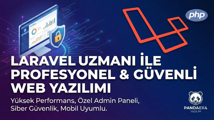 Laravel ile profesyonel web siteleri geliştiririm