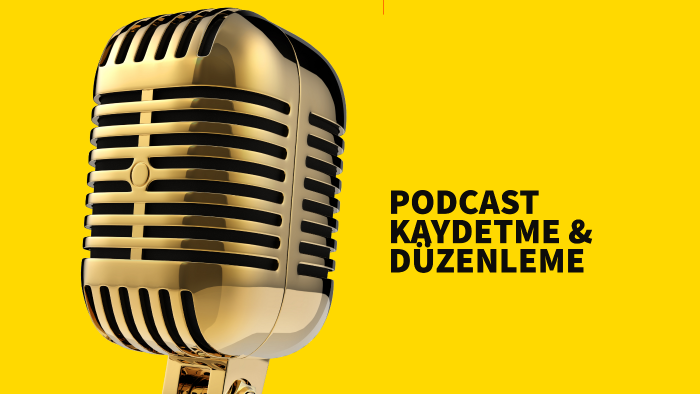 Podcastlerinizin post-prodüksyonunu (düzenleme) yapıyorum