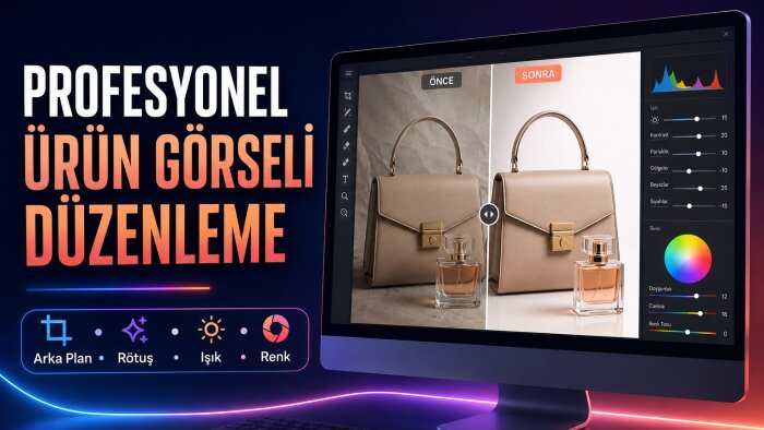 ürün fotoğraflarınızı profesyonel şekilde düzenlerim