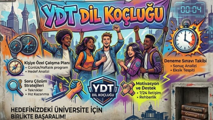 Ydt sınavı için danışmanlık yapıyorum