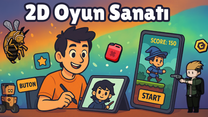 karakter ve oyun tasarımı yaparım