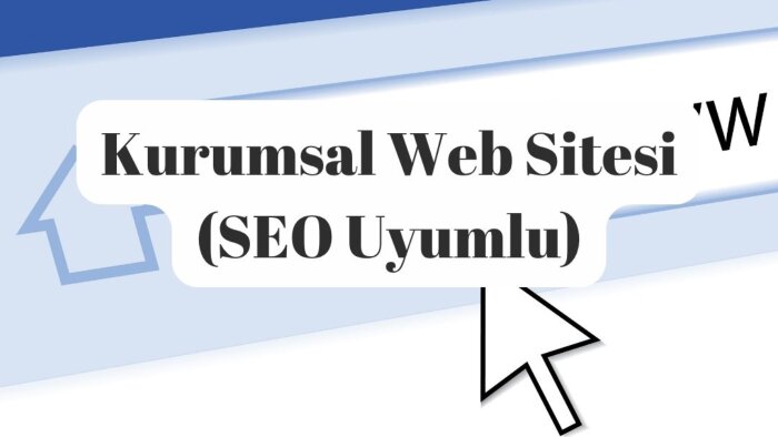 kurumsal web sitesi (seo uyumlu) yapıyorum