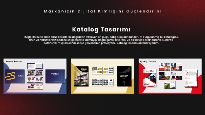 markanıza uygun profesyonel katalog tasarımı yapabilirim