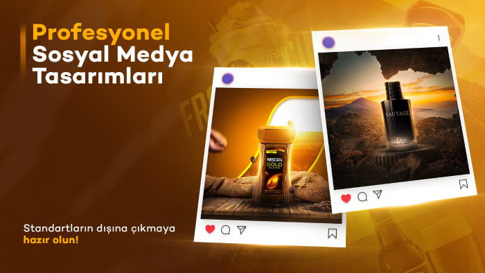 sosyal medya postlarınızı ve reklam afişlerinizi yaparım