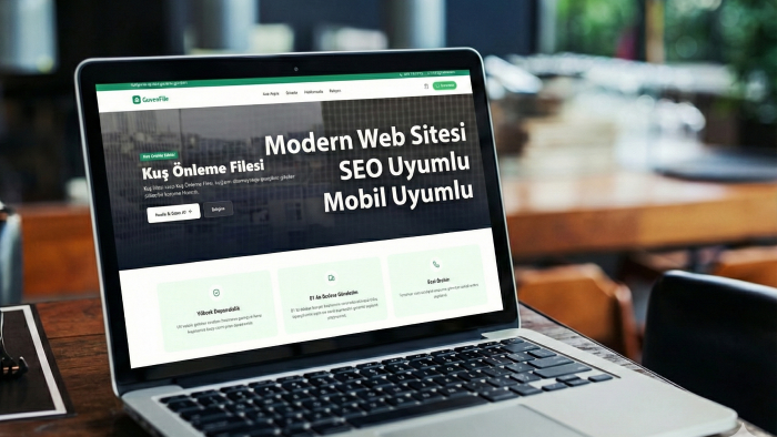 Size özel modern ve SEO uyumlu web sitesi yapabilirim