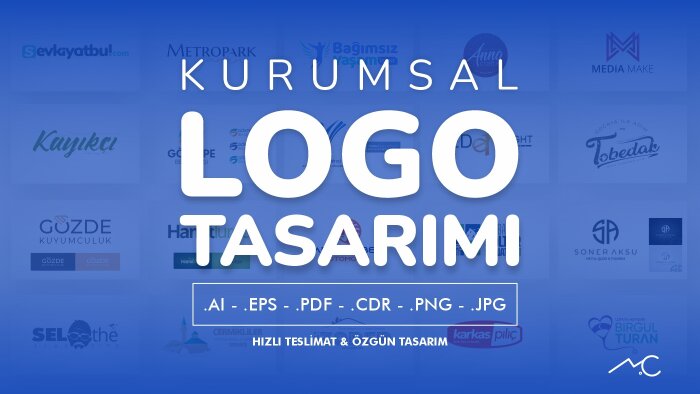 kurumsal ve özgün logolar tasarlarım