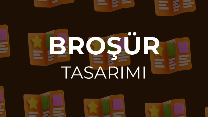 broşür tasarımı yapıyorum