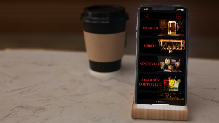 hayalinizdeki masa üstü QR ını ve mobil menüyü yapabilirim