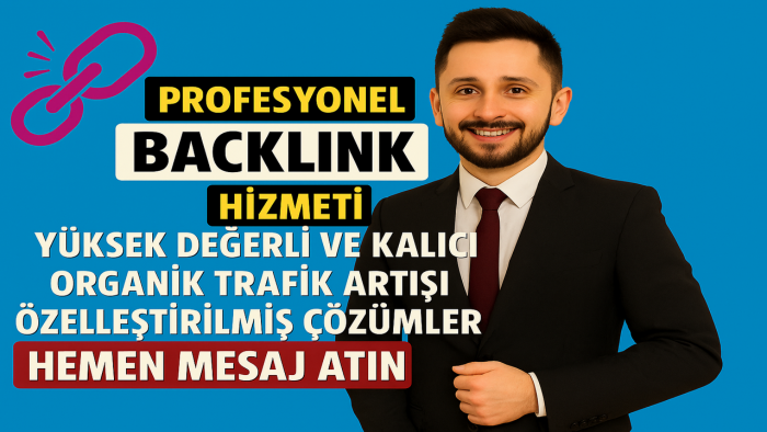 websiteniz için backlink hizmeti sunarım