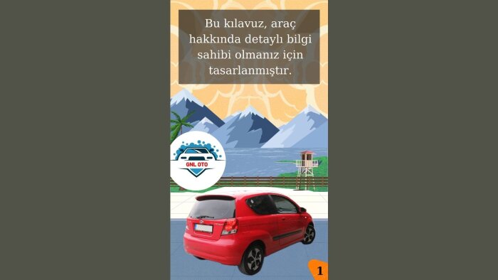arabanız için tanıtıcı pdf hazırlarım