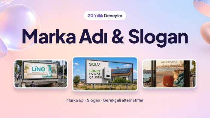 marka adı ve slogan buluyorum