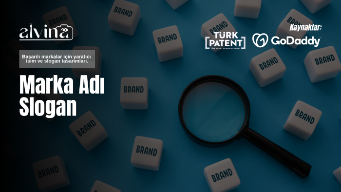marka isminizi ve sloganınızı oluştururum