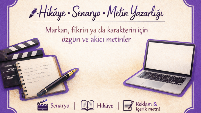 kelimelerle güçlü anlatılar kurarım
