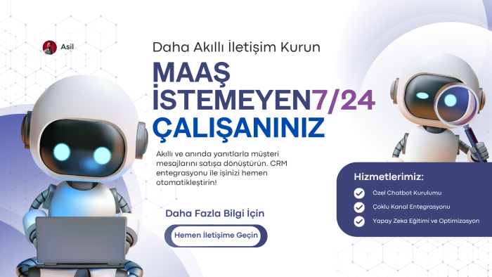 işletmeniz için yapay zeka chatbot otomasyonu kuruyorum