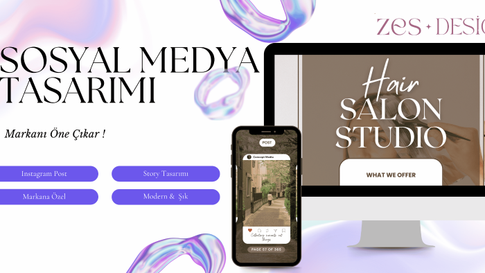 Instagram Post ve Story Tasarımı hazırlarım