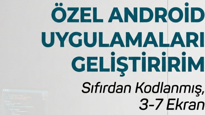 size özel Android uygulamaları geliştiririm