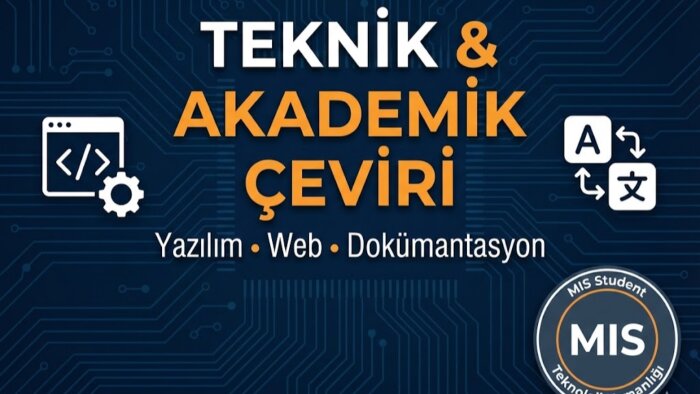  teknik ve akademik metinlerinizi kusursuz çeviririm