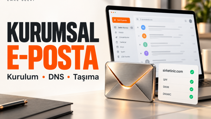 alan adınıza özel kurumsal e-posta kurup taşıyabilirim