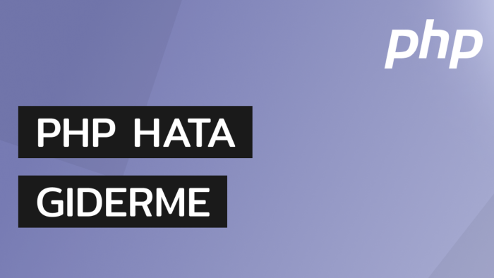 sizin PHP altyapılı sitenizdeki hataları giderebilirim