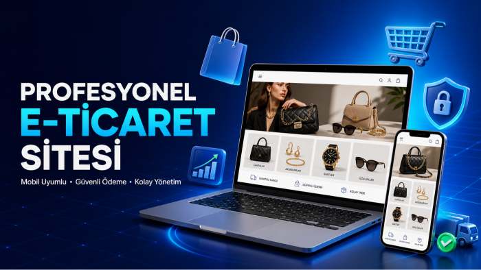 mobil uyumlu profesyonel e-ticaret sitesi kurarım