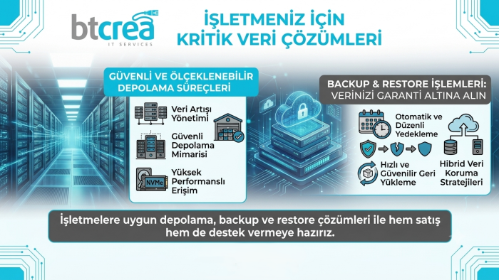 kurumsal depolama çözümleri sunarım