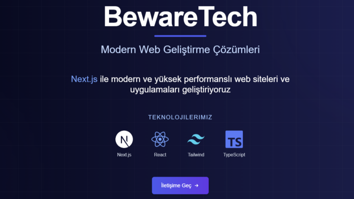 modern ve performanslı web siteleri geliştiriyorum