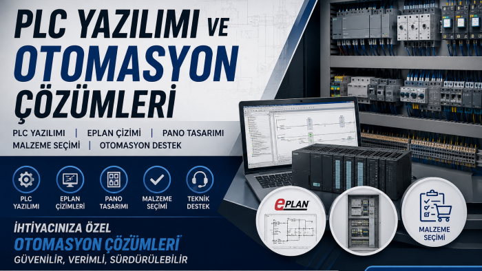 plc yazılımı ve otomasyon çözümleri geliştirebilirim