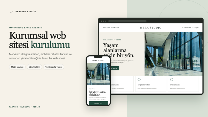 işletmeniz için mobil uyumlu WordPress sitesi kurarım