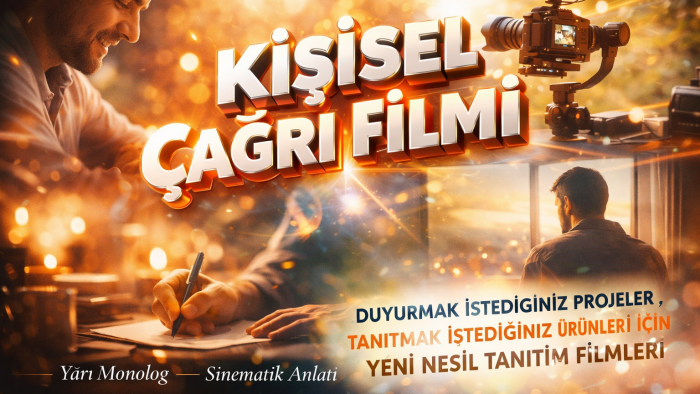 ürün ve duyurularınızı sinematik bir dille anlatırım