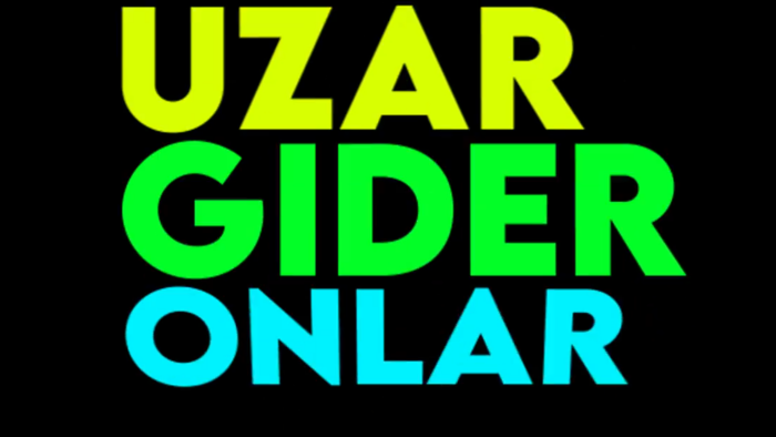 şarkılarınıza kinetik tipografi yaparım