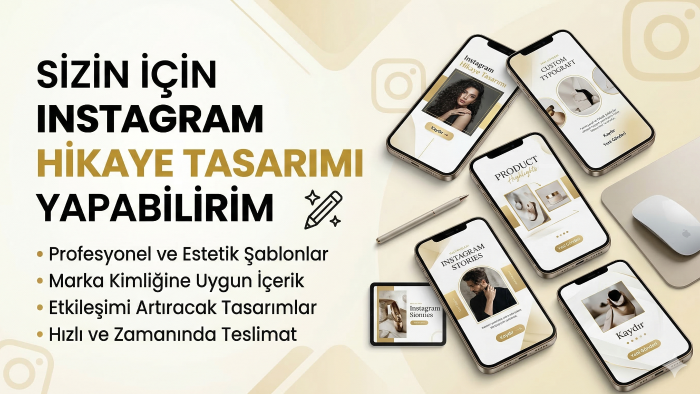sizin için instagram hikaye tasarımı yapabilirim